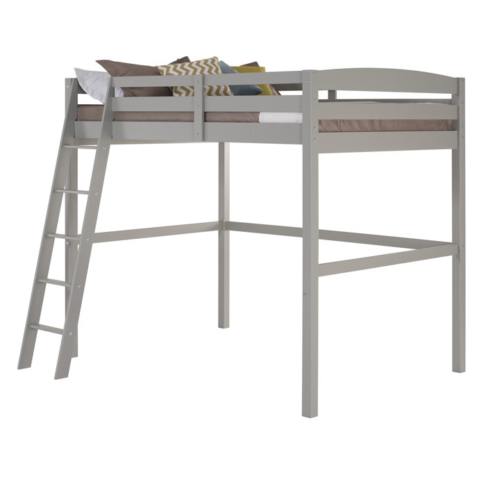 Mack & Milo™ Mallika Full Solid Wood Loft Bed by Mack & Milo™ & Reviews